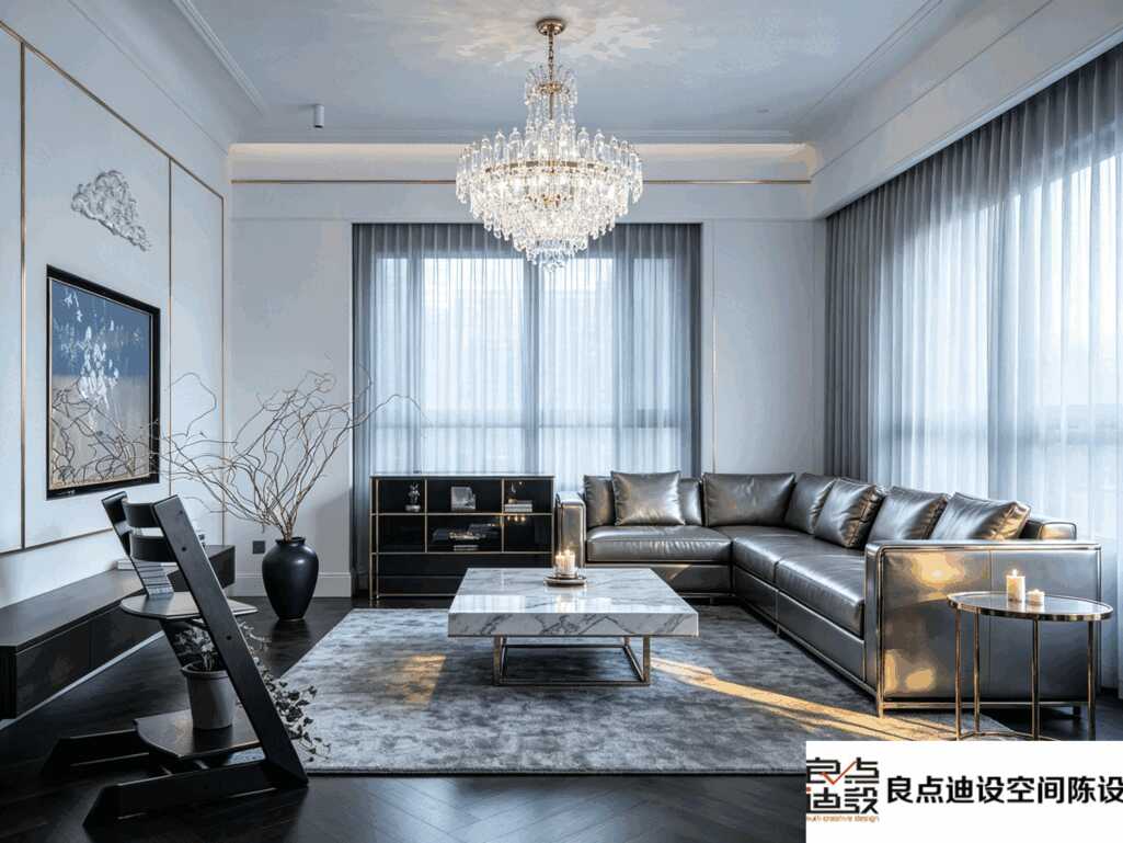 轻奢轻法式二居室装修|这软装设计真的长在我心巴上💫